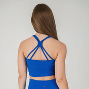 Incanto Ribbed Tank - Cobalt Blue